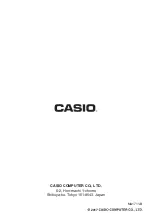 Предварительный просмотр 25 страницы Casio GEC-1 User Manual