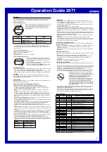 Предварительный просмотр 5 страницы Casio GW-600DA-1V Operation Manual