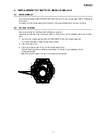 Preview for 9 page of Casio GW-9400-1 Service Manual & Parts List