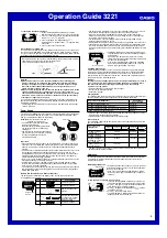 Предварительный просмотр 3 страницы Casio GX56-1ACR Operation Manual