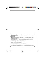 Preview for 2 page of Casio HA-B30CHG User Manual