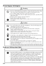 Preview for 10 page of Casio HA-L60IO User Manual