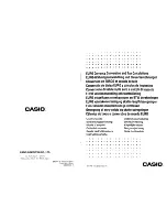 Предварительный просмотр 20 страницы Casio HR-150TER User Manual