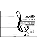 Casio HT-3000 Operation Manual preview