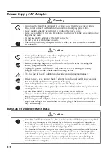 Preview for 7 page of Casio IT-G500-15E User Manual