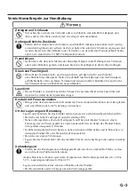 Preview for 5 page of Casio IT-G600 Series User Manual