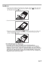 Preview for 19 page of Casio IT-G600 Series User Manual