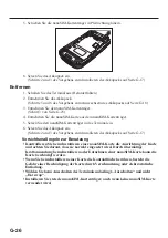 Preview for 28 page of Casio IT-G600 Series User Manual