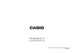 Предварительный просмотр 20 страницы Casio KL-60 - Label Printer User Manual