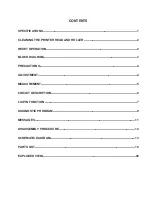 Предварительный просмотр 2 страницы Casio KL-7000 Service Manual And Parts List