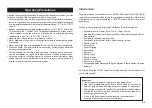 Предварительный просмотр 6 страницы Casio KL-820 - Label Printer User Manual