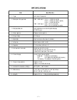 Preview for 3 page of Casio KX-518B Service Manual & Parts List