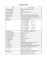 Preview for 3 page of Casio KX-724B Service Manual & Parts List