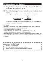 Предварительный просмотр 31 страницы Casio LABEL IT! KL-BT User Manual