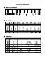 Предварительный просмотр 6 страницы Casio LK-127 Service Manual & Parts Manual