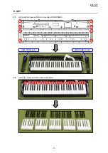 Предварительный просмотр 15 страницы Casio LK-127 Service Manual & Parts Manual