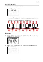 Предварительный просмотр 22 страницы Casio LK-127 Service Manual & Parts Manual