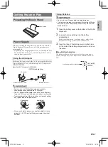 Предварительный просмотр 9 страницы Casio LK-135 User Manual