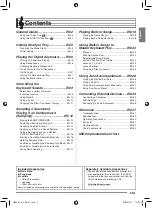 Preview for 3 page of Casio LK-170 User Manual