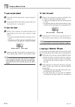 Preview for 22 page of Casio LK-200S User Manual