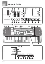 Предварительный просмотр 10 страницы Casio LK 210 - 61 Key Personal Lighted Keyboard User Manual