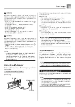 Предварительный просмотр 15 страницы Casio LK 210 - 61 Key Personal Lighted Keyboard User Manual