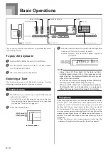 Предварительный просмотр 18 страницы Casio LK 210 - 61 Key Personal Lighted Keyboard User Manual