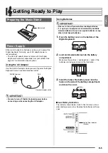 Предварительный просмотр 7 страницы Casio LK-230 User Manual