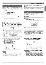 Предварительный просмотр 11 страницы Casio LK-230 User Manual