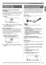 Предварительный просмотр 15 страницы Casio LK-230 User Manual