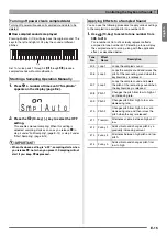 Предварительный просмотр 17 страницы Casio LK-230 User Manual