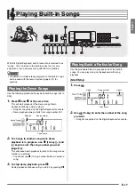 Предварительный просмотр 19 страницы Casio LK-230 User Manual