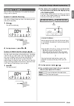 Предварительный просмотр 25 страницы Casio LK-230 User Manual