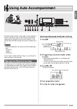 Предварительный просмотр 31 страницы Casio LK-230 User Manual