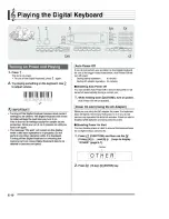 Предварительный просмотр 12 страницы Casio LK-280 User Manual