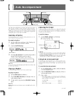 Casio LK-50 Auto Accompaniment Manual preview