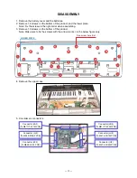 Предварительный просмотр 15 страницы Casio LK-90TV Service Manual