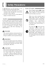 Preview for 3 page of Casio LK100 - Lighted Keyboard With LCD Display User Manual