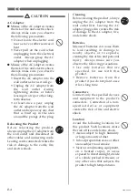 Preview for 6 page of Casio LK100 - Lighted Keyboard With LCD Display User Manual