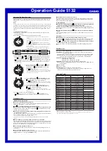 Preview for 4 page of Casio MA1001-EA Operation Manual