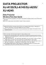 Preview for 1 page of Casio MA1003-B Function Manual