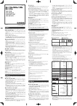 Preview for 1 page of Casio MJ-12Da User Manual