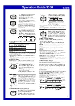 Preview for 2 page of Casio MO0609-EA Operation Manual