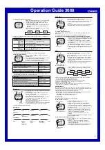 Preview for 3 page of Casio MO0609-EA Operation Manual