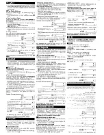 Casio MS8-T Function Manual preview