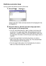 Preview for 14 page of Casio Panorama Editor Instruction Manual