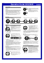 Casio Pathfinder PAS400B Operation Manual preview