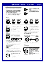 Preview for 1 page of Casio Pathfinder PAS400B Operation Manual