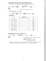 Предварительный просмотр 7 страницы Casio PCR-208 Operator'S Instruction Manual