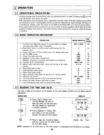 Предварительный просмотр 21 страницы Casio PCR-208 Operator'S Instruction Manual